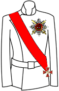 Порядок ношения ордена Отца 1-й степени