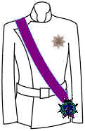 Порядок ношения знаков Ордена